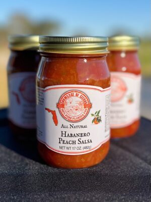 Habanero Peach Salsa